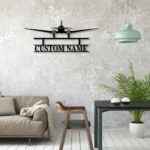 Home Decor Metal Sign Custom Airline 1