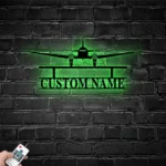 Home Decor Metal Sign Custom Airline 1