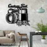 Home Decor Metal Sign Custom Camera 1