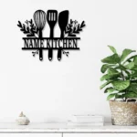 Home Decor Metal Sign Custom Chef Tools 1