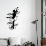 Home Decor Metal Sign Custom Flower Ballerina Dance 1