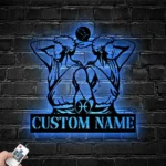 Home Decor Metal Sign Custom Gemini Zodiac Symbol Constellation Stars 1