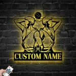 Home Decor Metal Sign Custom Gemini Zodiac Symbol Constellation Stars 1