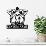 Home Decor Metal Sign Custom Gemini Zodiac Symbol Constellation Stars 1