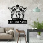 Home Decor Metal Sign Custom Gemini Zodiac Symbol Constellation Stars 1