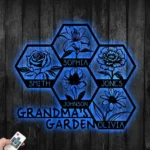 Home Decor Metal Sign Custom Grandma8217s Garden 1