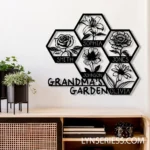 Home Decor Metal Sign Custom Grandma8217s Garden 1