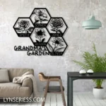 Home Decor Metal Sign Custom Grandma8217s Garden 1