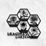Home Decor Metal Sign Custom Grandma8217s Garden 1