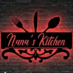 Home Decor Metal Sign Custom Tool Kitchen 1