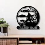 Home Decor Metal Sign Custom Werewolf Full Moon 1