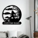Home Decor Metal Sign Custom Werewolf Full Moon 1