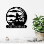 Home Decor Metal Sign Custom Werewolf Full Moon 1