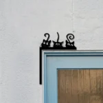 Home Decor Metal Sign Cute Cats 1