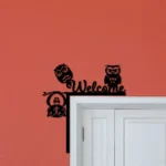 Home Decor Metal Sign Cute Owl 1