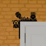 Home Decor Metal Sign Cute Owl 1