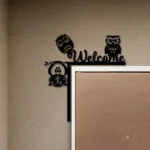 Home Decor Metal Sign Cute Owl 1