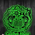 Home Decor Metal Sign Detailed Scarecrow 1