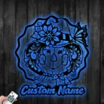 Home Decor Metal Sign Detailed Scarecrow 1