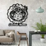 Home Decor Metal Sign Detailed Scarecrow 1