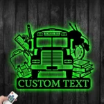 Home Decor Metal Sign Detailed School Bus 1