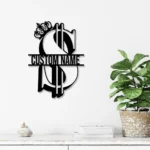Home Decor Metal Sign Dollar Money Sign 1