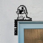 Home Decor Metal Sign Exclusive Dinosaur 1