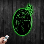 Home Decor Metal Sign Female Body 1