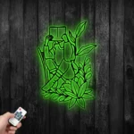 Home Decor Metal Sign Floral Book Reading 1