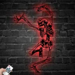 Home Decor Metal Sign Funny Skeleton Dancer 1