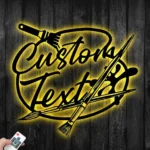 Home Decor Metal Sign Handcrafted Artist 1