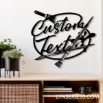 Home Decor Metal Sign Handcrafted Artist 1