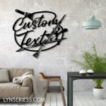 Home Decor Metal Sign Handcrafted Artist 1