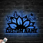 Home Decor Metal Sign Helianthus 1