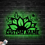 Home Decor Metal Sign Helianthus 1