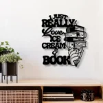 Home Decor Metal Sign I Just Really Love Ice Cream 038 Books 1