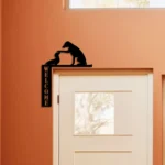 Home Decor Metal Sign Labrador Retriever And Short Hair Wiener Dog 1