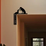 Home Decor Metal Sign Labrador Retriever And Short Hair Wiener Dog 1