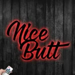 Home Decor Metal Sign Nice Ass 1