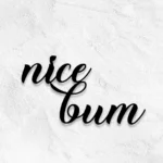 Home Decor Metal Sign Nice Bum 1