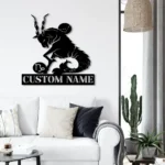 Home Decor Metal Sign Personalized Capricorn Zodiac Symbol Constellation Stars Name 1