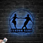 Home Decor Metal Sign Personalized Couple Dancing 1