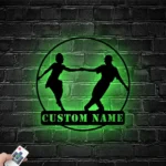 Home Decor Metal Sign Personalized Couple Dancing 1