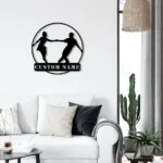 Home Decor Metal Sign Personalized Couple Dancing 1
