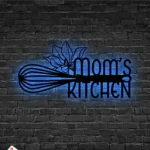 Home Decor Metal Sign Personalized Mom8217s Kitchen 1