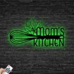 Home Decor Metal Sign Personalized Mom8217s Kitchen 1