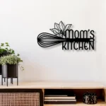 Home Decor Metal Sign Personalized Mom8217s Kitchen 1