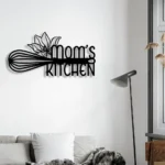 Home Decor Metal Sign Personalized Mom8217s Kitchen 1