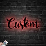 Home Decor Metal Sign Personalized Name 1