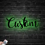 Home Decor Metal Sign Personalized Name 1